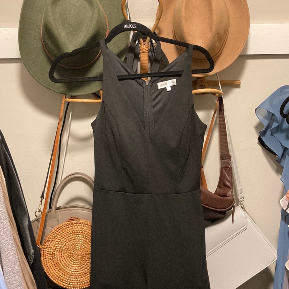 Black jumpsuit